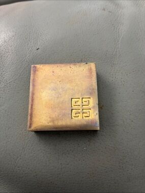 Givenchy Gold-Tone Square Money Clip with Signature Logo